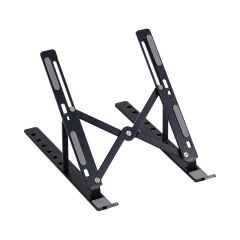 Frisby Fnc-5155St Si̇yah Katlanabilir Aluminyum Notebook Standi
