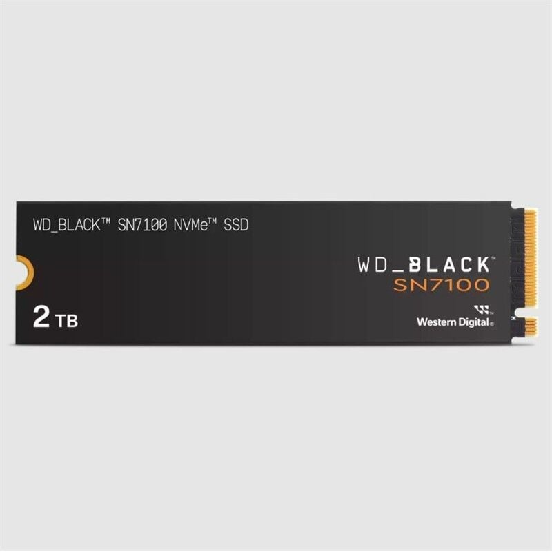 2 Tb Wd Black Sn7100 Pci-4.0 725Mb/S 6900Mb/S M2 Ssd Wds200T4X0E