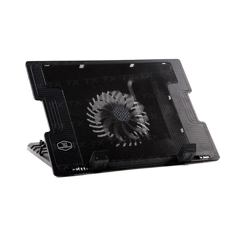 Tx Txacnbergst Ergostand 14Cm Led Fan Li 5 X Yüksekli̇k Ayarli, 2 X Usb 9''-17'' Notebook Soğutucu Ve S