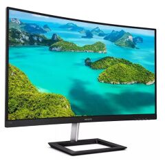 31.5 Philips 325E1C/00 4Ms 75Mhz 1Xvga 1Xhdmi 1Xdp 2K Wqhd 2560X1440 Flicker-Free Freesync Yüksekli̇k Ayari Curved Si̇yah