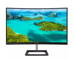 31.5 Philips 328E1Ca/00 4Ms 60Mhz 2Xhdmi 1Xdp 4K Uhd 3840X2160 Hoparlör Flicker-Free Düşük Mavi̇ Işik Curved Vesa Si̇yah