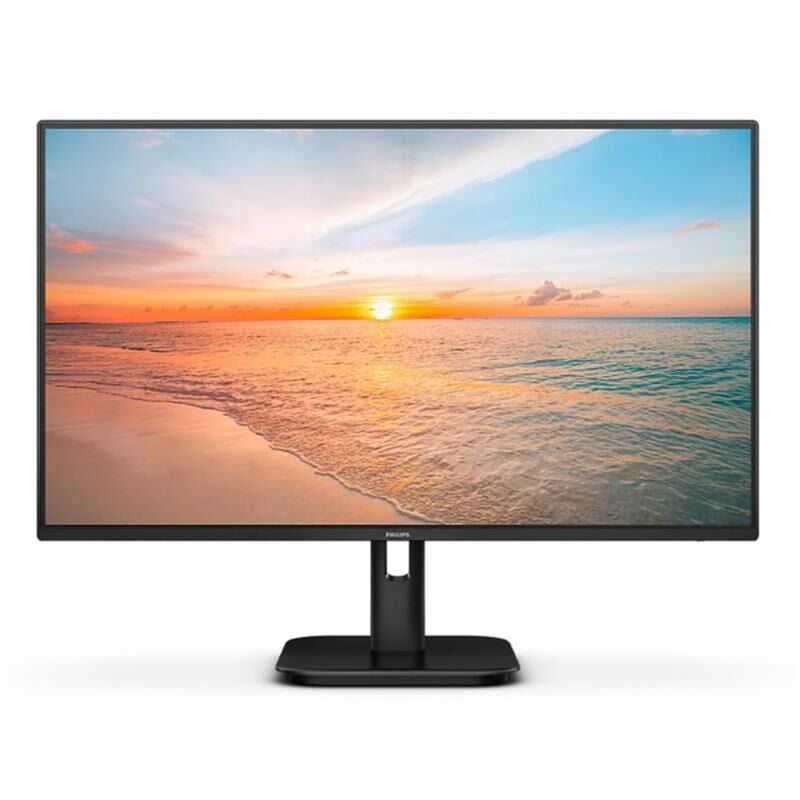 23.8 Philips 24E1N1100A/00 Ips 1Ms 100Mhz 1Xvga 1Xhdmi Fhd 1920X1080 Hoparlör Flicker-Free Vesa Si̇yah