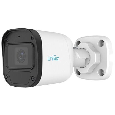 Uniview Ipc-B124-Apf28 K 4Mp 2.8Mm 30Mt H.265 Ip67 Ir Bullet Ip Kamera