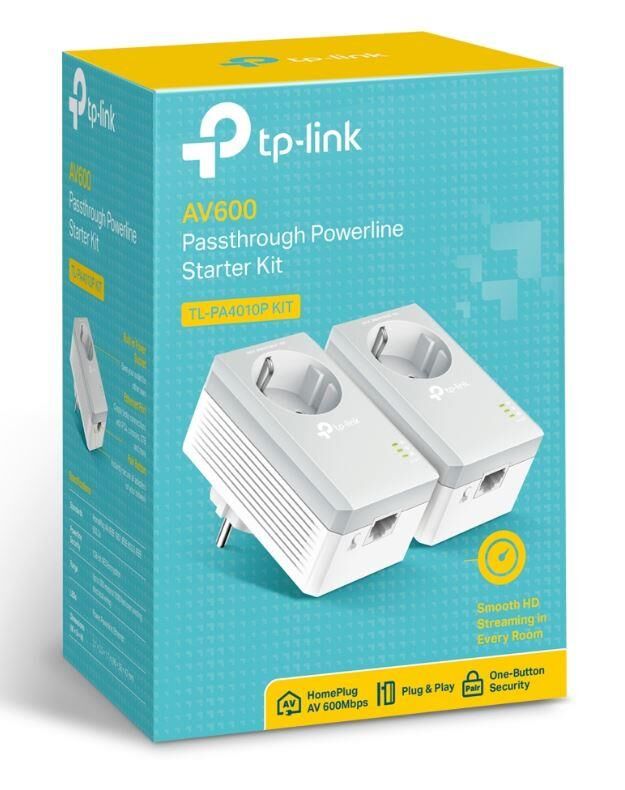 Tp-Link Tl-Pa4010P Kit Av600 Ac Güç Soketli̇ Adaptor
