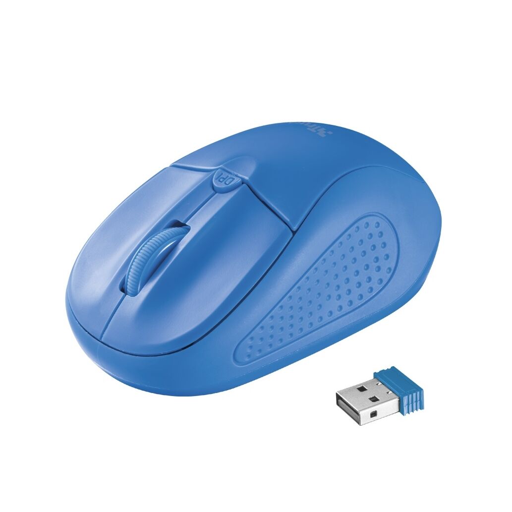 Trust Pri̇mo 20786 Usb 1600 Dpi Mavi̇ Kablosuz Mouse