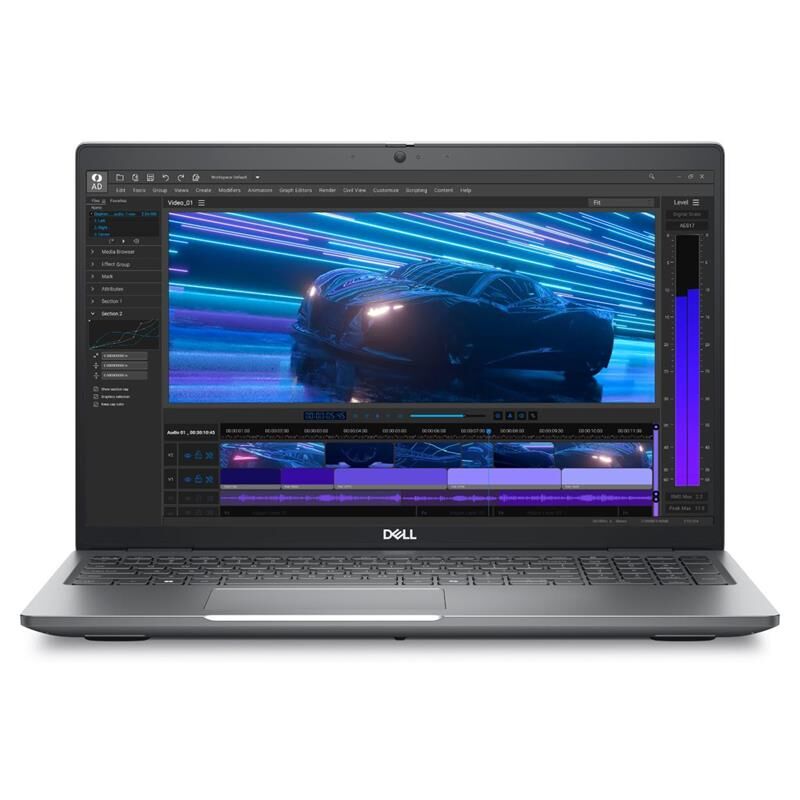 Dell Ws Precision Xctop3591Emea_Vp-1 U7-155H 8Gb 512Ssd 4Gb Rtxa500 15.6 Win11Pro