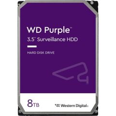 8 Tb Wd 3.5 Purple Sata3 5640Rpm 256Mb 7/24 Guvenlik Wd85Purz (3 Yil Resmi Dist Garantili)