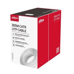 Dahua Dh-Pfm920I-6Un-C U/Utp 305 Metre 23Awg %100 Bakir Gri̇ Renk Cat6 Kablo