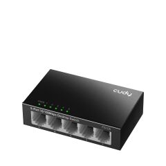 Cudy Fs105 5 Port 10/100 Yonetilemez Desktop Switch Metal Kasa