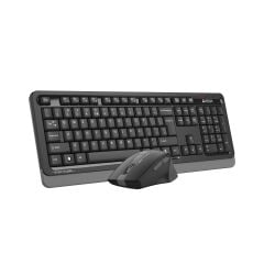 A4 Tech Fg1035 Kablosuz Standart Si̇yah/Gri̇ Q Klavye+Mouse