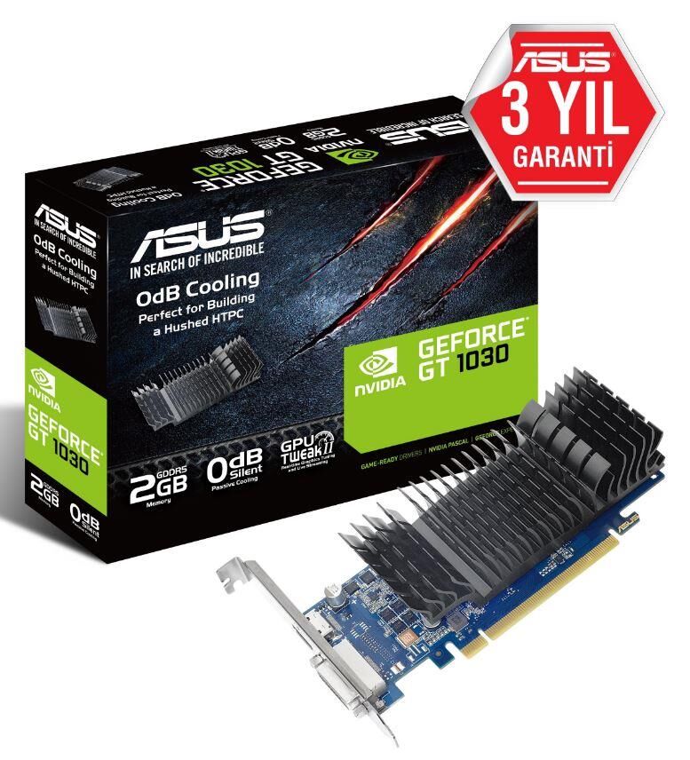 Asus Geforce Gt1030-Sl-2G-Brk 2Gb Ddr5 64Bit 1Xhdmi 1Xdvi Ekran Karti