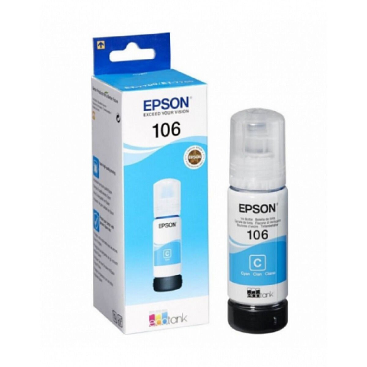 Epson T00R240 Mavi Epson Mürekkep 106