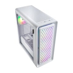Fsp Cut 593 Premium 1000W 80+ Gen5 Argb E-Atx Beyaz Gaming Kasa Cut593P