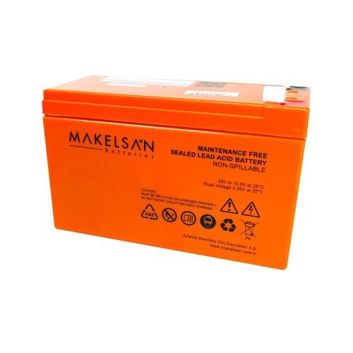 Makelsan Aku 12V 9Ah Bakimsiz Kuru Akü