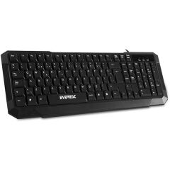 Everest Km-515 Türkçe Usb Standart Si̇yah Q Klavye+Mouse