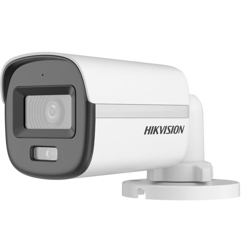 Hikvision Ds-2Ce10Df0T-Lpfs 2Mp 3.6Mm Colorvu 20Mt Ip 67 Hd-Tvi Dahi̇li̇ Ses Ir Bullet Kamera