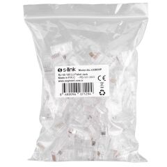 S-Link Sl-Cob20P Cat6 Ezrj-45 Yeni̇ Nesi̇l Utp Konnektör 100 Lü Kutu