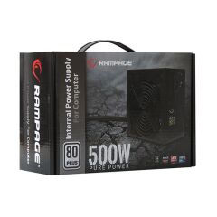 Rampage Rmp-500-80P 500W 80 Plus 12Cm Fan Akti̇f Pfc Power Supply