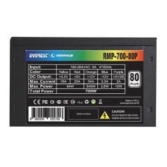 Rampage Rmp-700-80P 12 Cm 80 Plus Power 700W