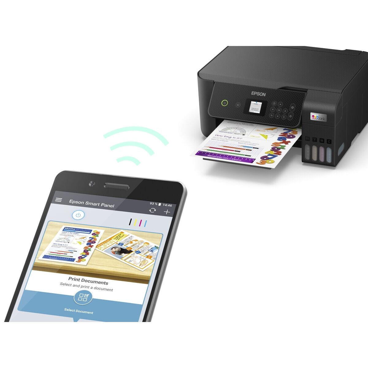 Epson C11Cj66407 Ecotank L3260 Tankli Yazici Tarayici Fotokopi̇ Usb/Wifi A4