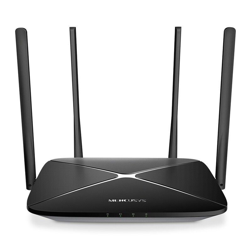 Tp-Link Mercusys Ac12G Ac1300 867Mbps/5Ghz/400Mbps/2.4Ghz Dual Band Kablosuz Router
