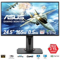Asus Vg258Qr 24.5'' 0.5Ms 165Hz 1920X1080 Dvi/Hdmi/Dp Vesa Pivot Led Gaming Monitor