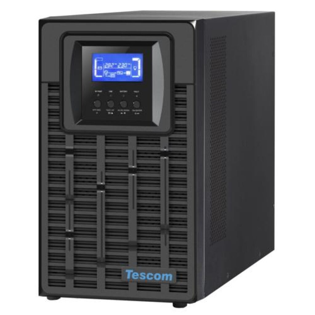 Tescom Teos 6Kva 5-10Dk 16X12V/7Ah 1F/1F Onli̇ne Ups 900040345