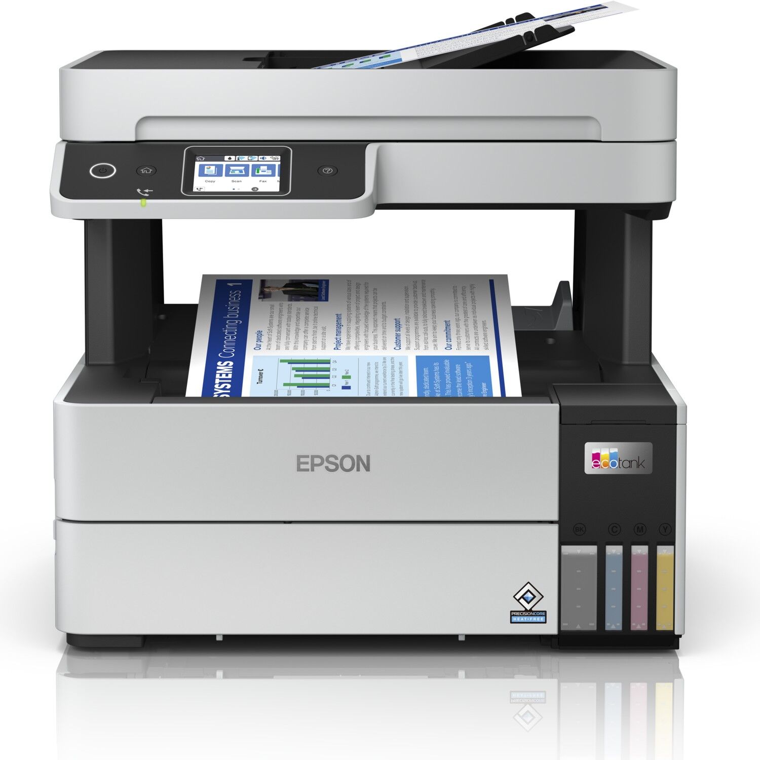 Epson C11Cj88403 Ecotank L6490 Tankli Yazici Tarayici Fotokopi̇ Fax Usb/Ethetnet/Wifi A4