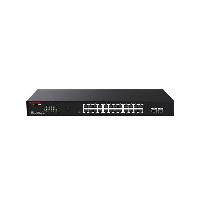 Ip-Com G2226F 24 Port Gigabit + 2Xsfp Uplink Cloud Yöneti̇lebi̇li̇r Rackmount Switch