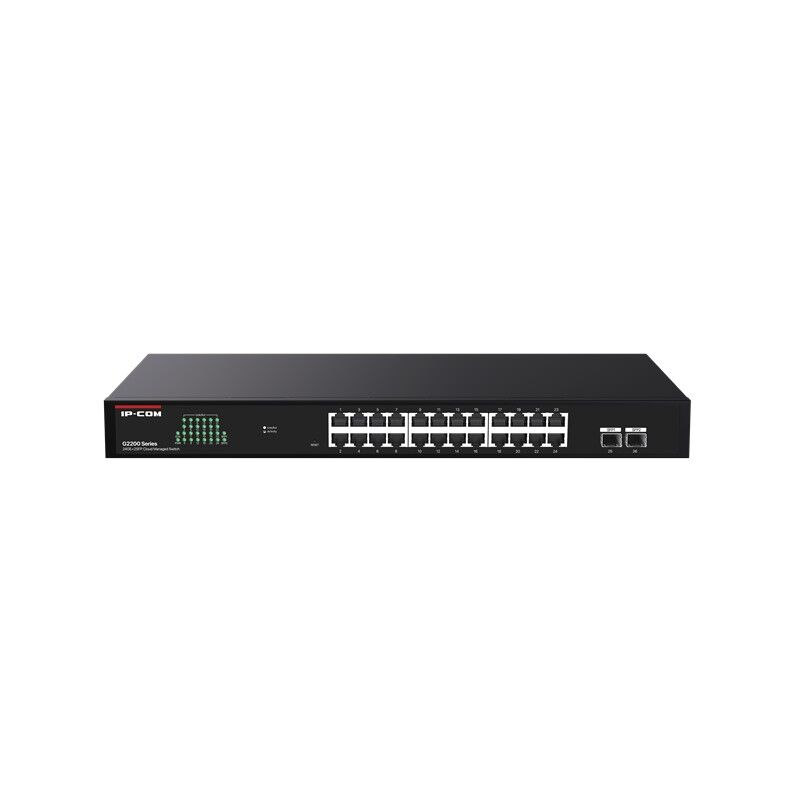 Ip-Com G2226F 24 Port Gigabit + 2Xsfp Uplink Cloud Yöneti̇lebi̇li̇r Rackmount Switch