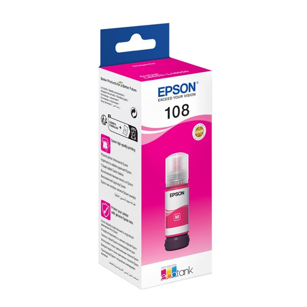 Epson 108 T09C34A Kirmizi Mürekkep