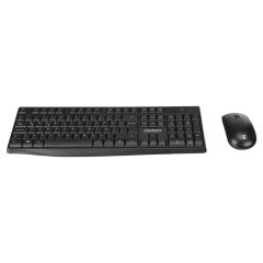 Everest Km-7500 Si̇yah Kablosuz Q Multi̇medya Klavye Mouse Set