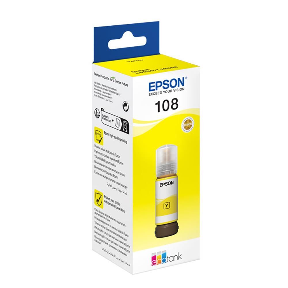 Epson 108 T09C44A Sari Mürekkep