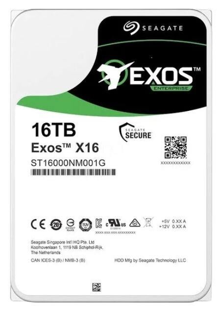 16 Tb Seagate 3.5 Exos Sata X18 512E 7200Rpm 256Mb St16000Nm001J (5 Yil Resmi Dist Garantili)