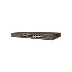Ip-Com Ip-G3328F 26 Port 10/100/1000 4 X Sfp Cloud Yöneti̇lebi̇li̇r Rack Mount Switch
