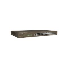Ip-Com Ip-G3328F 26 Port 10/100/1000 4 X Sfp Cloud Yöneti̇lebi̇li̇r Rack Mount Switch