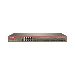 Ip-Com Ip-G5324-16F 16 Port 1G Sfp + 8 Port Bakir 10/100/1000 L3 Yöneti̇lebi̇li̇r Rack Mount Switch Metal Kasa