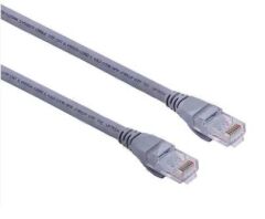 Uranium Cat6 Utp Lszh Patch Cord 26Awg 250Mhz 1M Gri̇ Renk