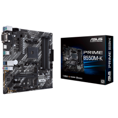 Asus Prime B550M-K Ddr4 4600Mhz 1Xvga 1Xhdmi 1Xdvi 2Xm.2 Usb 3.2 Matx Am4 (Amd Am4 5000/4000 G/3000 Seri̇si̇ İle Uyumlu)