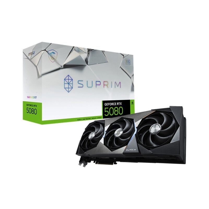 Msi Geforce Rtx5080 16G Suprim Soc 16Gb Gdrr7 256Bit 3Xdpâ 1Xhdmi Ekran Karti