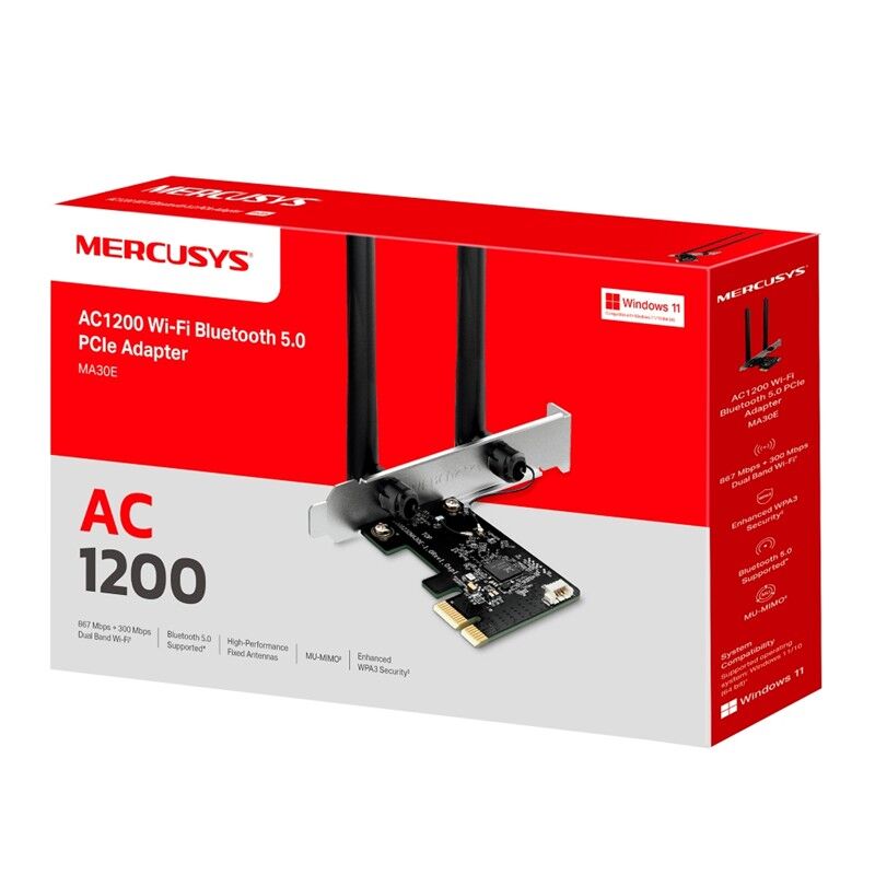 Tp-Link Ma30E Ac1200 Wi-Fi Bluetooth 5.0 Pcie Adaptör