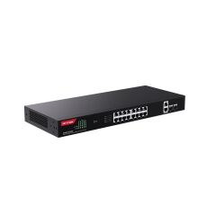 Ip-Com Ip-G1120P-16-250W 16 Port Poe 10/100/1000 2 X Sfp 250W Yonetilemez Rack Mount Switch