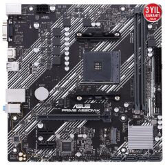 Asus Prime A520M-K Ddr4 4600Mhz 1Xvga 1Xhdmi 1Xm.2 Usb 3.2 Matx Am4 (Amd Am4 5000/4000 /3000 Seri̇si̇ İle Uyumlu)