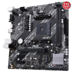 Asus Prime A520M-K Ddr4 4600Mhz 1Xvga 1Xhdmi 1Xm.2 Usb 3.2 Matx Am4 (Amd Am4 5000/4000 /3000 Seri̇si̇ İle Uyumlu)