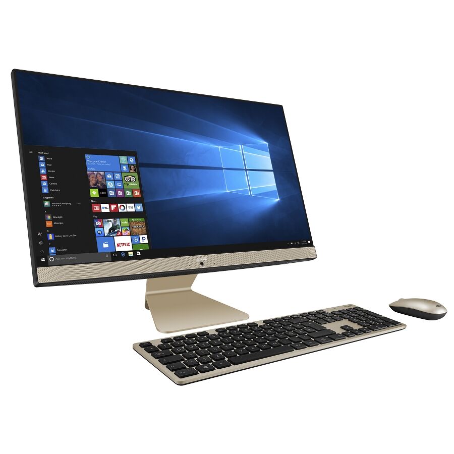 Asus V222Fak-Ba025M I5-10210U 8Gb 256Gb Ssd O/B Vga 21.5'' Fhd Nontouch Free-Dos Gold/Si̇yah All In One Pc