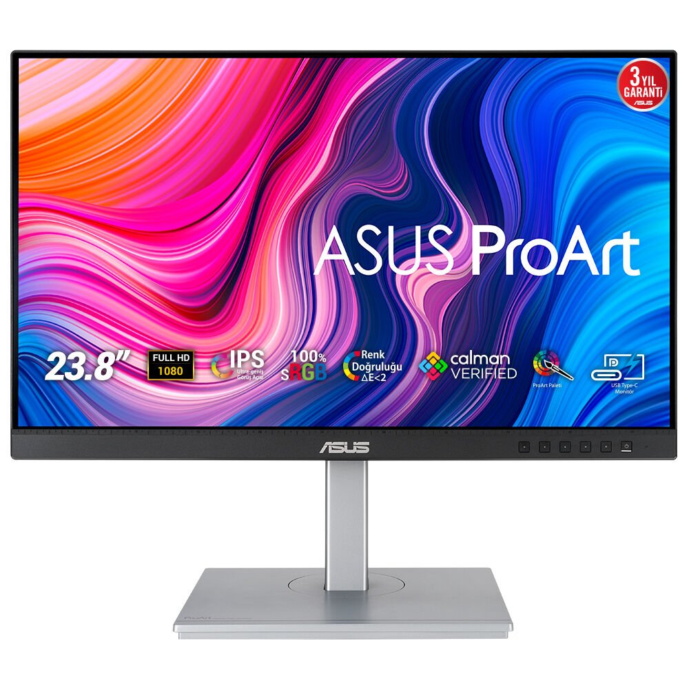 Asus Proart Pa247Cv 24.1'' 5Ms 1920X1080 Vga/Hdmi/Dp Vesa Led Monitor