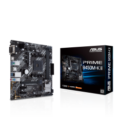 Asus Prime B450M-K Ii Ddr4 4400Mhz 1Xvga 1Xhdmi 1Xdvi 1Xm.2 Usb 3.2 Matx Am4 (2. Ve 1.Nesi̇l İşlemci̇ Uyumlu)
