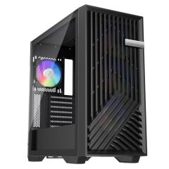 1St Player Fd8 Si̇yah 750W 80+ Argb 6X12Cm Fan Temperli̇ Cam Mesh Usb 3.0 E-Atx Kasa