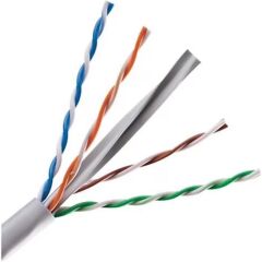Sensei Sc-500Lzsh 500Mt 23Awg 350Mhz U/Utp %100 Bakir Cat6 Halojen Free Gri Renk Kablo