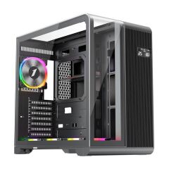1St Player Rt7 Si̇yah Digital 850W 80+ Gold Full Modüler 4X12Cm Argb 3 Tarafli Temperli̇ Cam Usb 3.0 - Type C Atx Kasa